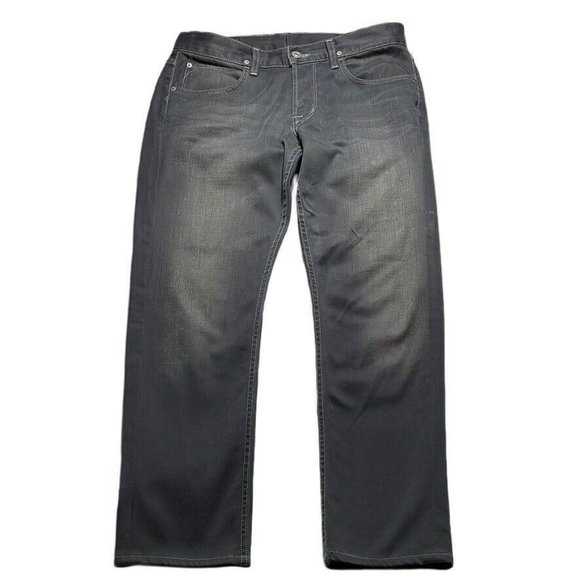 HUDSON JEANS Straight Leg COA Gray Buttoned Fly Style M255DMB Mens Size 34 - Picture 3 of 14